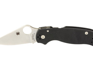 SPYDERCO PARA 3 G10 BLK PLAINEDGE