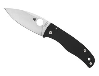 SPYDERCO BODACIOUS BLK/SLV S30V