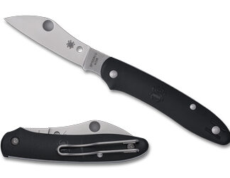 SPYDERCO ROADIE XL LTWT 2.74" BLK