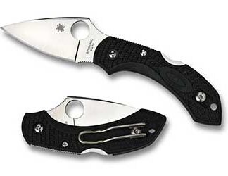 SPYDERCO DRAGONFLY2 BLACK FRN PLAIN