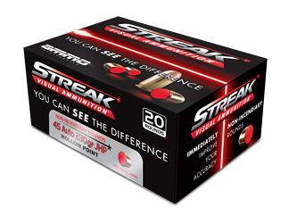 STREAK RED 45 AUTO 230GR JHP 20/200
