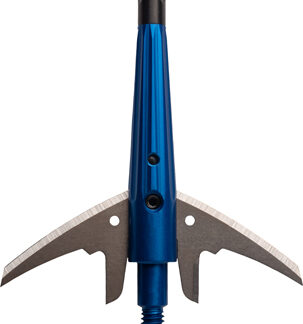 SWHACKER BROADHEAD LEVI MORGAN - 2-BLD CURVED 100GR 2" CUT 3PK