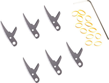 SWHACKER REPLACEMENT BLADES - LEVI MORGAN 2-BLD 100GR CURVED