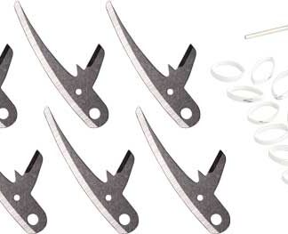 SWHACKER REPLACEMENT BLADES - LEVI MORGAN CURVED 125GR 6PACK