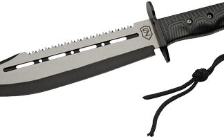 SZCO SIERRA ZULU BALLISTA - HUNTING KNIFE 10.5" W/SHEATH