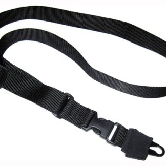 TAC SHIELD SLING SINGLE POINT - CQB TACTICAL HK HOOK BLACK