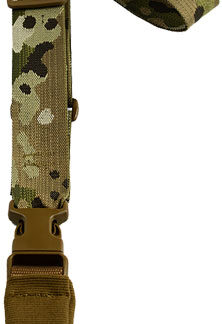 TAC SHIELD SLING SINGLE POINT - CQB TACTICAL HK HOOK MULTICAM