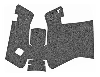 TALON GRP FOR GLOCK 17 GEN5 RBR NOBK