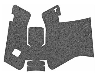 TALON GRP FOR GLOCK 17 GEN5 RBR MDBK