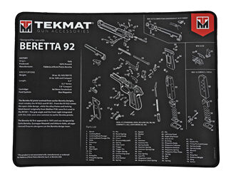 TEKMAT ULTRA PSTL MAT BERETTA 92 BLK