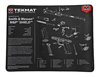 TEKMAT ULTRA PSTL MAT S&W SHIELD BLK