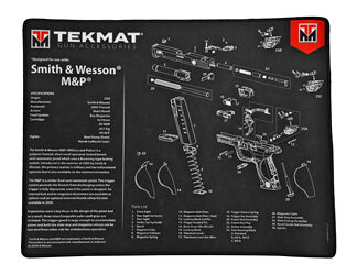 TEKMAT ULTRA PSTL MAT S&W M&P BLK