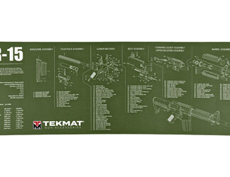 TEKMAT RIFLE MAT AR15 OD GREEN