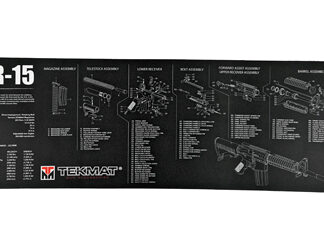 TEKMAT RIFLE MAT AR15 BLK