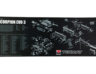 TEKMAT PSTL MAT FOR CZ SCORPION BLK