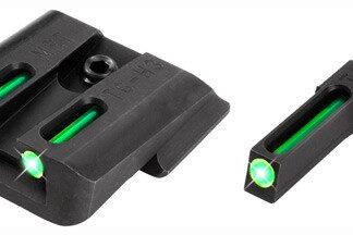 TRUGLO SIGHT SET S&W M&P - TRITIUM/FIBER OPTIC GREEN