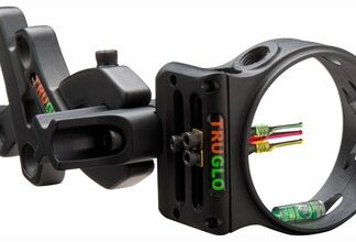 TRUGLO BOW SIGHT STORM 3-PIN - .019 DIA BLACK