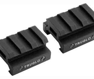 TRUGLO 2-PIECE PICATINNY RISER - MOUNT 1/2" RISE