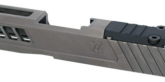 TRUE PRECISION SLIDE W/RMS CUT - & PLATE STEALTH GREY FOR G43