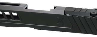 TRUE PRECISION SLIDE W/RMS CUT - & PLATE BLK DLC FOR GLOCK 43