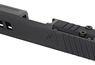 TRUE PRECISION SIG P365XL - SLIDE W/RMS CUT & PLATE BLKDLC