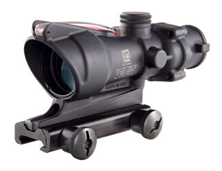 TRIJICON ACOG 4X32 W RED CHEV FLTTP