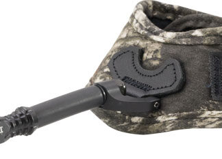 T.R.U. BALL RELEASE STINGER XT - DUAL JAW SWIVEL VELCRO CAMO LG