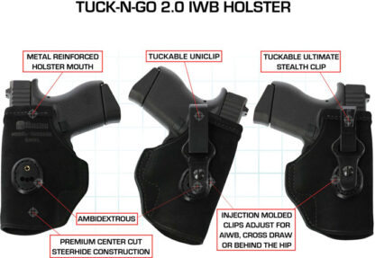 GALCO TUCK-N-GO ITP HOLSTER - AMBI LEATHER SIG P290 BLK