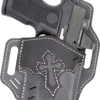 VERSACARRY ARC ANGEL HOLSTER - OWB GREY/BLACK SIZE 2