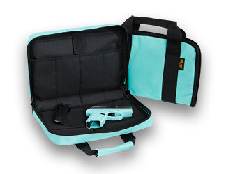 US PK ATTACHE POLY ROBINS EGG BLUE