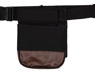 US PK DIVIDED SHELL POUCH BLK