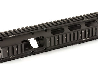 UTG PRO 4/15 CARB QUAD RAIL W/EXT BK