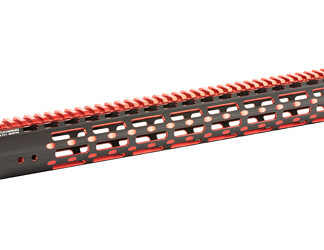 UTG PRO M-LOK 15"SSLM 2TN RL BLK/RD