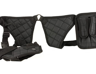 UTG DLX UNIV HORZ SHLDR HLSTR BLK