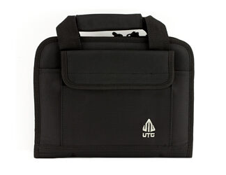 UTG DELUXE SINGLE PISTOL CASE BLK