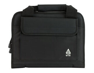 UTG DELUXE DOUBLE PISTOL CASE BLK