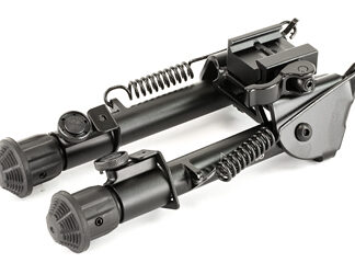 UTG TACT OP BIPOD W/QD LVR MNT 6"-7"