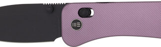 WE KNIFE BANTER 2 2.87" PURPLE - ALUMINUM/BLK STNWASH CROSSBAR
