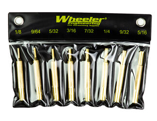 WHEELER BRASS PUNCH SET 8 PIECE