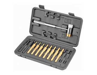 WHEELER HAMMER/PUNCH SET W/CASE