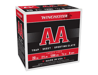 WIN AA 20GA 2.75" #8 25/250