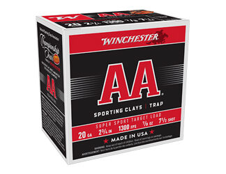WIN AA SPRT SC 20GA 2.75 #7.5 25/250