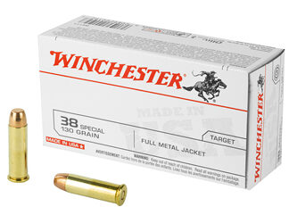 WIN USA 38SPL 130GR FMJ 50/500
