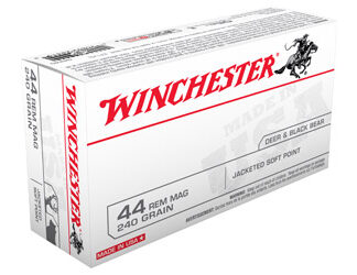 WIN USA 44MAG 240GR JSP 50/500