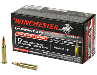 WIN VARMINT HE 17WSM 25GR PT 50/500