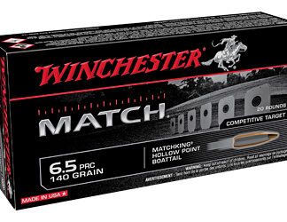 WIN PRC MATCH 6.5PRC 140GR BTHP 20/2