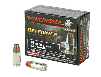 WIN DEFENDER 9MM 147GR JHP 20/200