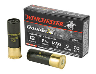WIN DBL X HV 12GA 2.75" 00BK 9P 5/