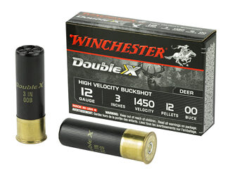 WIN DBL X HV 12GA 3" 00BK 12P 5/250