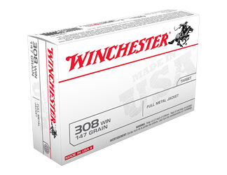 WIN USA TRGT 308WIN 147GR FMJ 20/200
